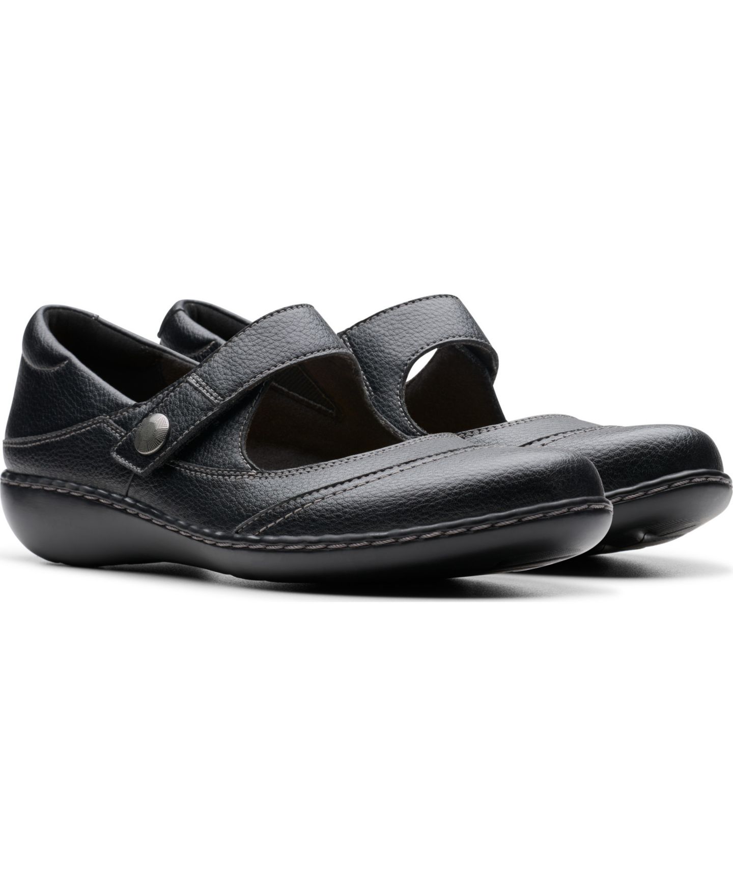 Женские туфли Clarks Collection Ashland Elayne Closed Toe, цвет: Чёрный — фото 5