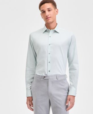 slim fit dress slacks Men's Slim Fit Dress Shirt by Marquis in 30 Colors – The Look!  Shopthelookonline.com main image 0
