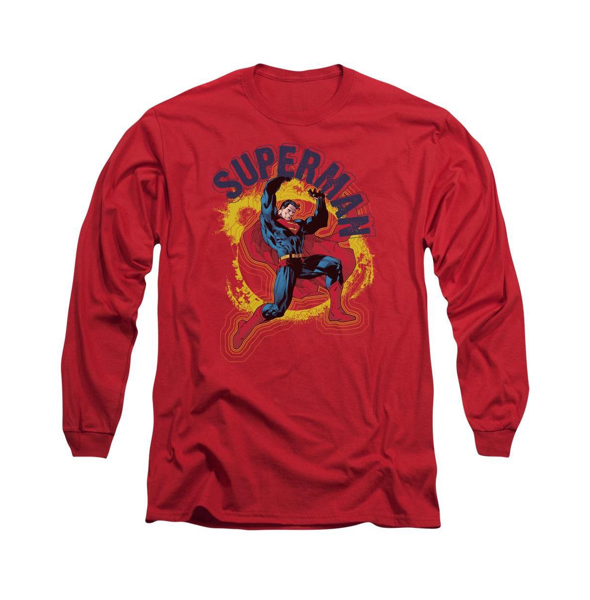 Mens A Name To Uphold Long Sleeve Adult Tee / T-Shirt - Red