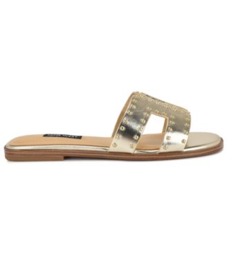 Women's Giny Cutout Flat Slide Sandals