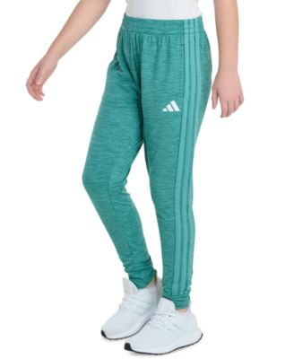 Big Girls Elastic-Waistband 3-Stripe M&eacute;lange Jogger Pants