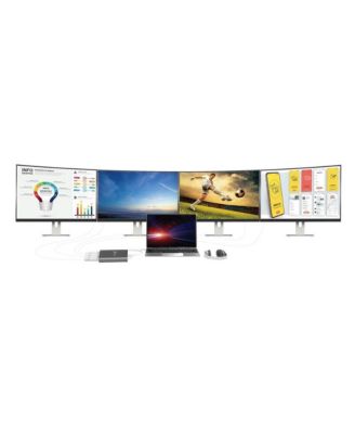 JCA366 USB Type-C To 4 Port HDMI Multi-Monitor Adapter