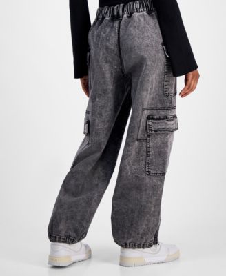 Juniors' Cargo Jogger Jeans
