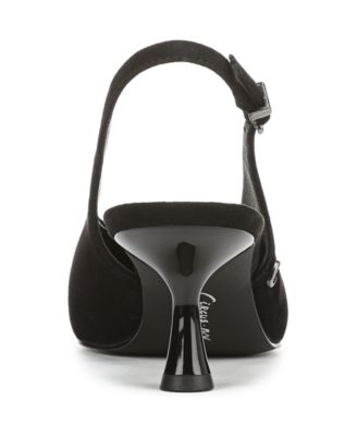 Women's Fawn High-Vamp Pointed Toe Pumps