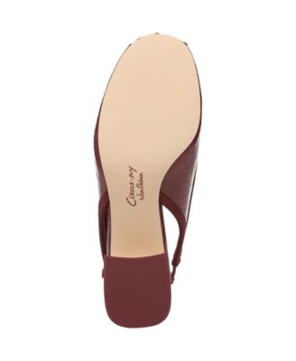 Women's Diane Slingback Block-Heel Ballet Pumps