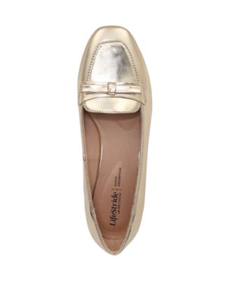 Women's Claudine Square Toe Block Heel Ballerina Flats