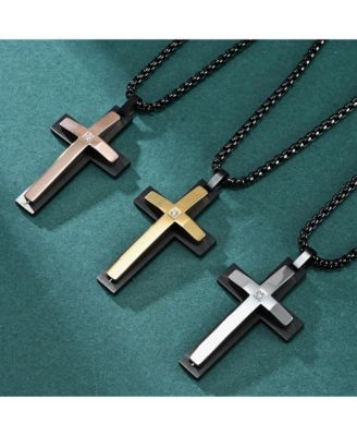 Ebon Cross Necklace