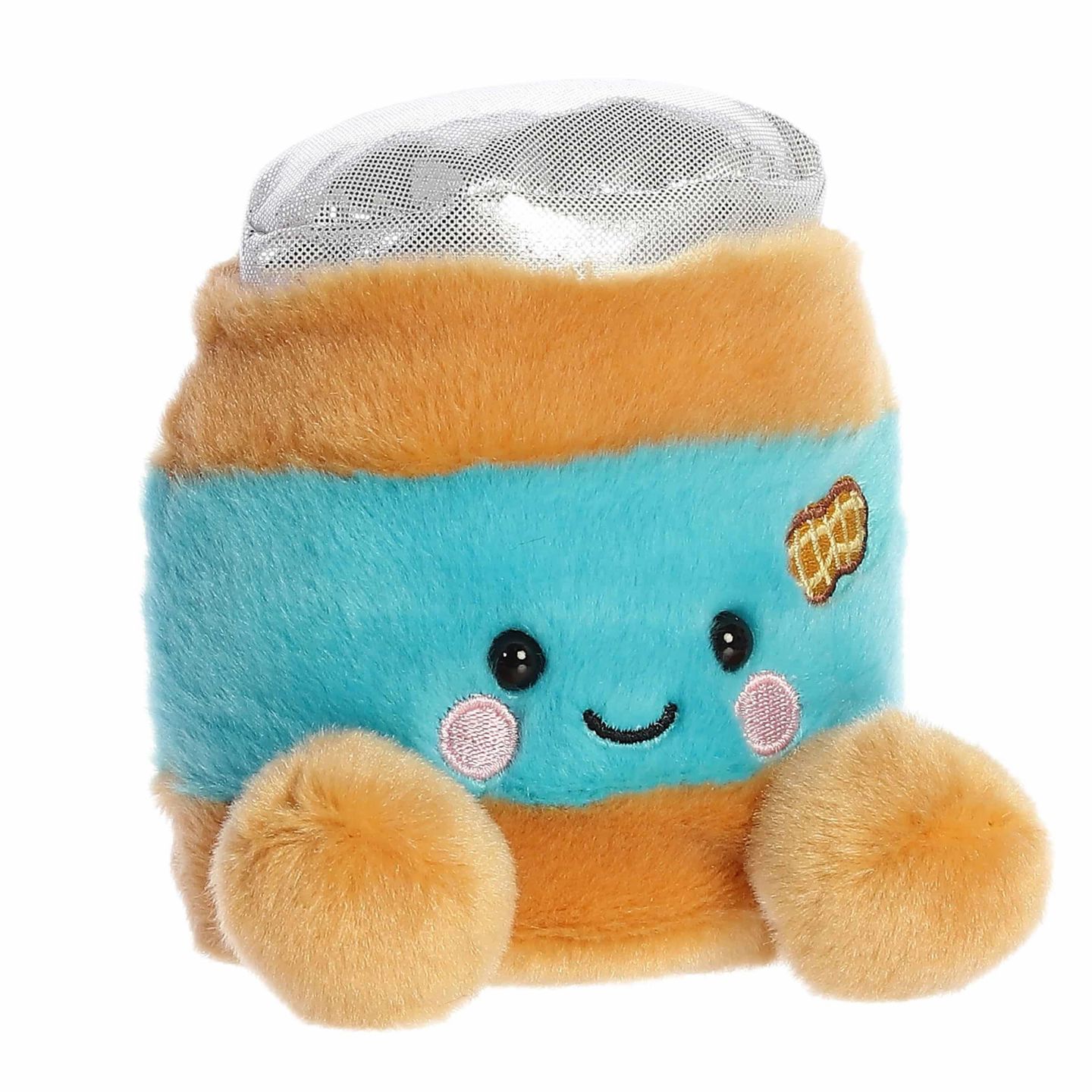 Детская мягкая игрушка Aurora Mini Petey Peanut Butter Palm Pals 4.5" Plush, цвет: Коричневый — фото 3