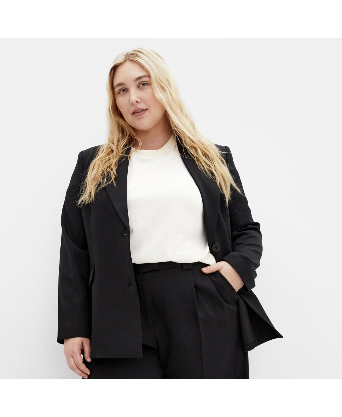 Plus Size Yazmin Blazer - Black