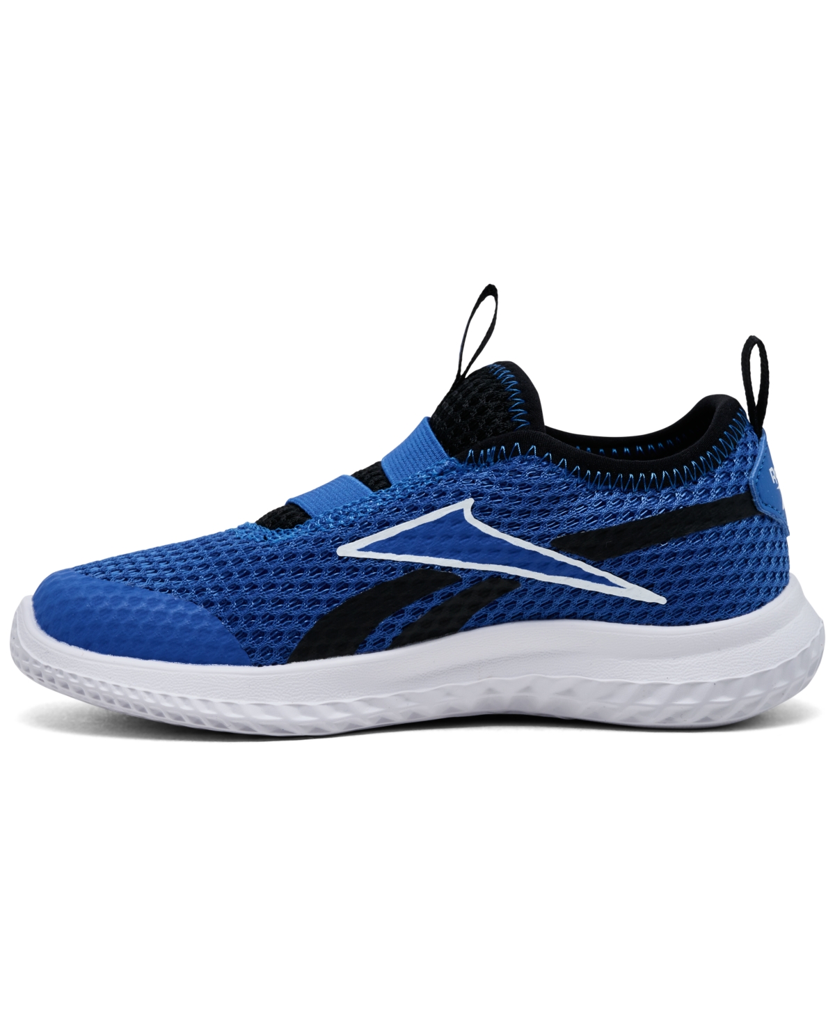 Reebok Toddler Kids Rush Runner Slip-on Casual Sneakers From Finish Line In Blue