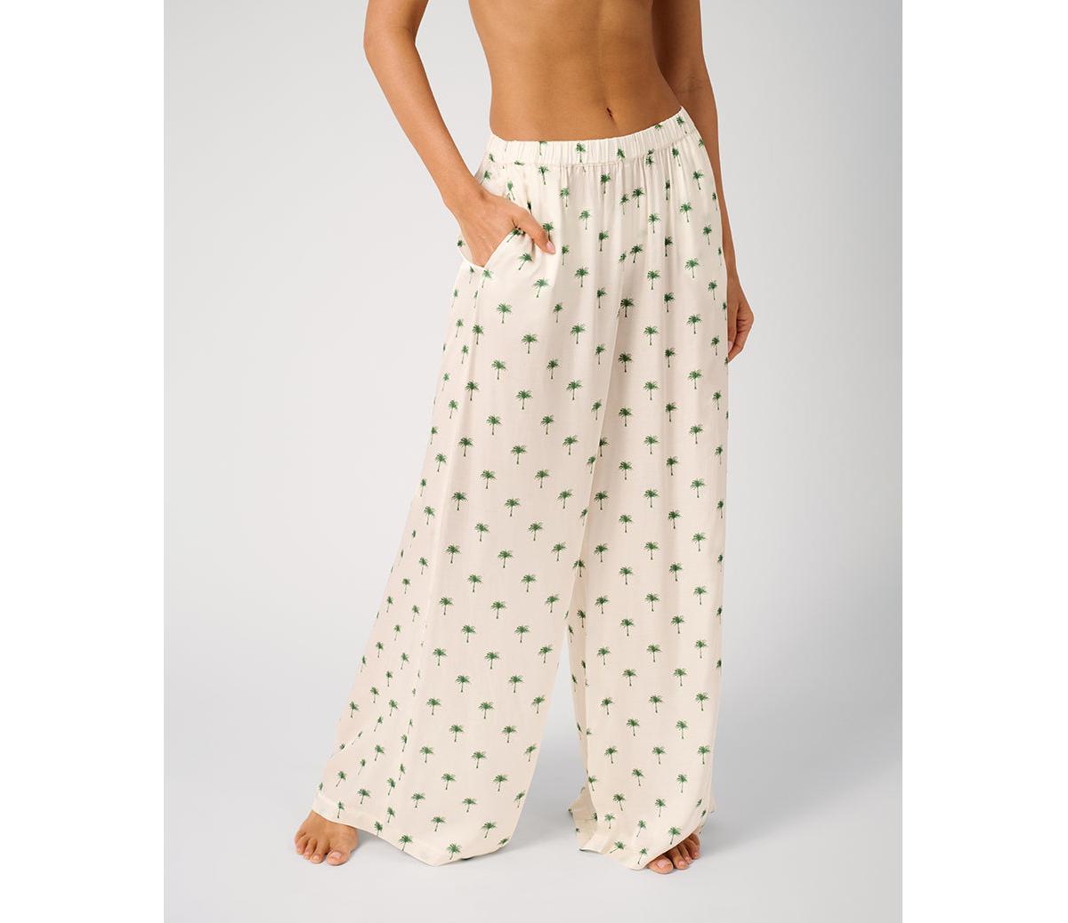 Women's Beach Pants - Off-white/basil