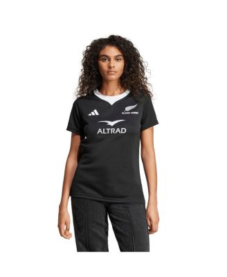 adidas - Women's Black New Zealand Rugby 2024/25 Black Ferns Home Replica Jersey