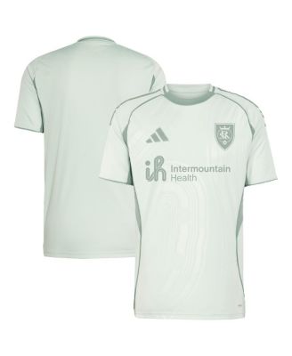 adidas - Men's Light Green Real Salt Lake 2025 One Planet Pre-Match Jersey