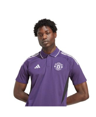 Men's Purple Manchester United 2025/26 Training Polo Shirt