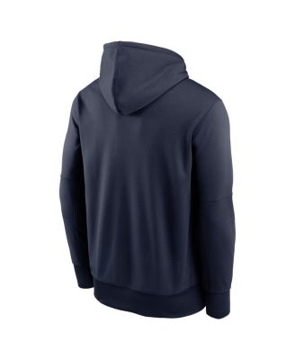 Men's Navy Tennessee Titans Performance Pullover Hoodie