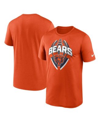 Nike - Men's Orange Chicago Bears Legend Icon Performance T-Shirt