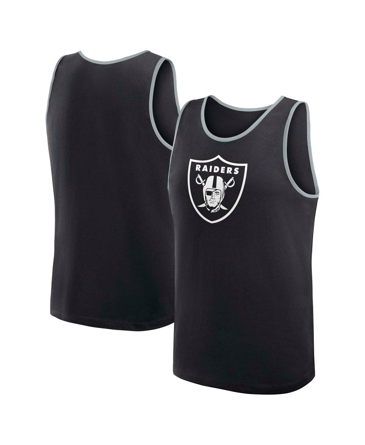Logo Athletic Men's Black Las Vegas Raiders Unmatched Success Tank Top - Black