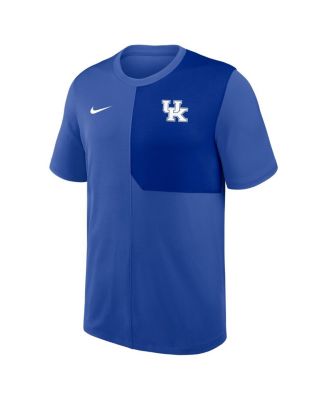 Men's Royal Kentucky Wildcats 2025 Sideline UV Performance Coach T-Shirt