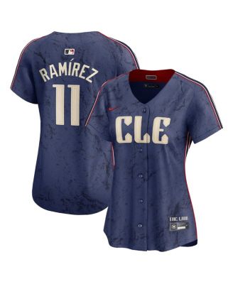 Nike - Women's Jos&eacute; Ramírez Navy Cleveland Guardians City Connect Limited Player Jersey