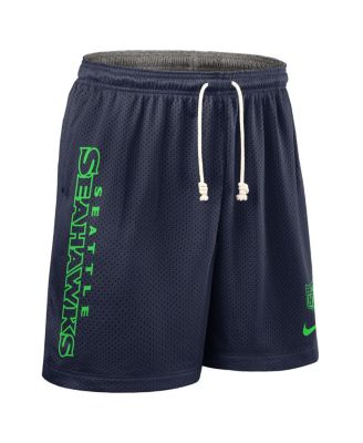 Men's College Navy Seattle Seahawks Sideline Reversible Performance Shorts