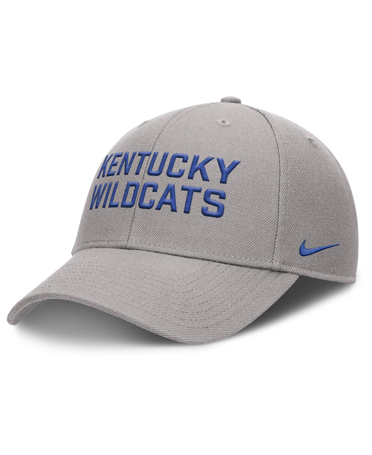 Men's Gray Kentucky Wildcats Rise Practice Adjustable Hat - Gray