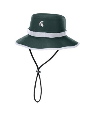 Nike - Men's Green Michigan State Spartans 2025 Sideline Apex Boonie Performance Bucket Hat