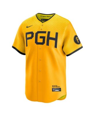 Men's Paul Skenes Gold Pittsburgh Pirates City Connect Limited Player Jersey