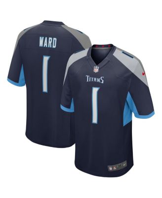 Nike - Big Boys and Girls Cameron Ward Navy Tennessee Titans Game Jersey
