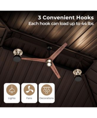 10 x 13 Feet Patio Hardtop Gazebo with Galvanized Steel Double Roof and Netting