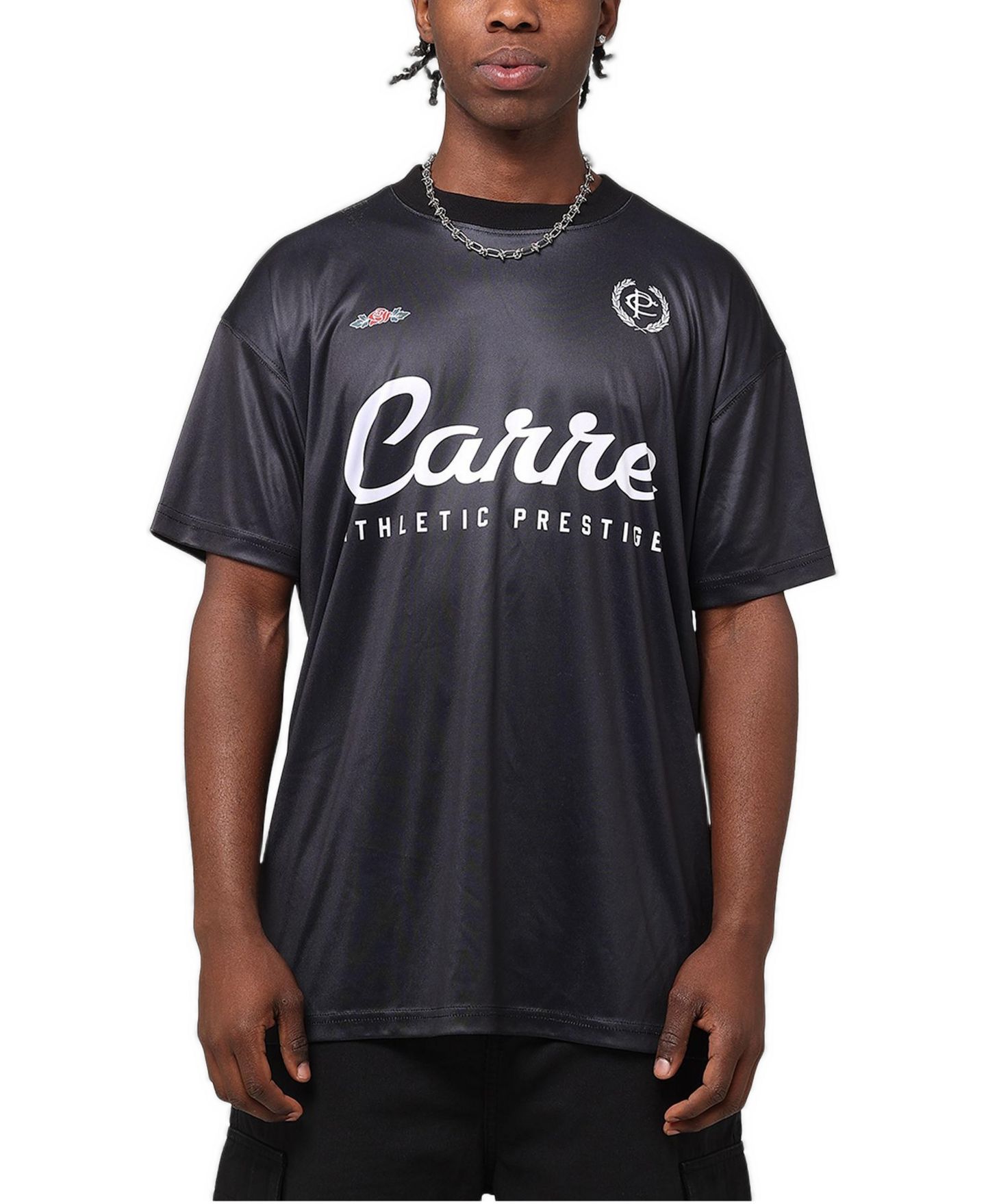 Мужская футболка CARRE Prestige Football, цвет: Чёрный — фото 1