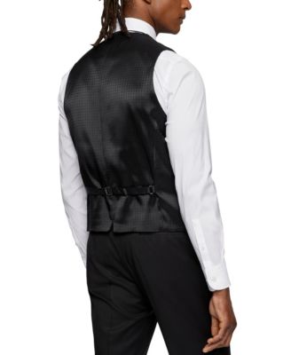 BOSS Men's Single-Breasted Waistcoat