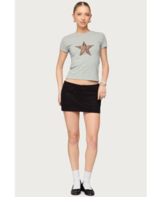 Womens Hayes Twill Mini Skort
