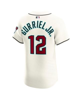 Men's Lourdes Gurriel Jr. Cream Arizona Diamondbacks Home Elite Jersey