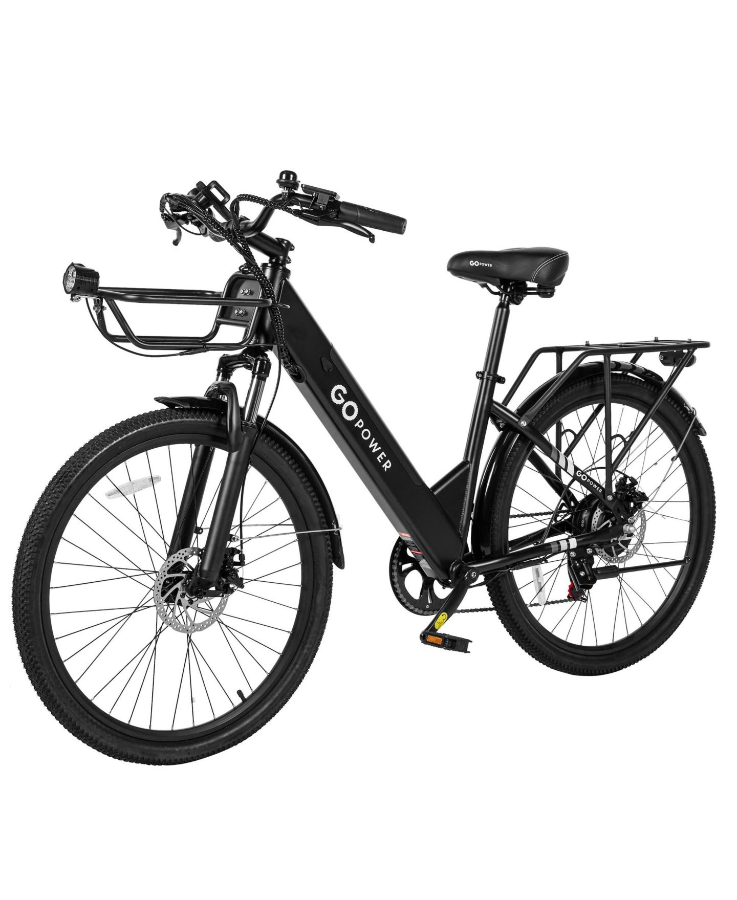Детская игрушка GoPowerBike GoVelo Ebike with 20 mph Max Speed & 500W Motor Silver, цвет: Чёрный — фото 5