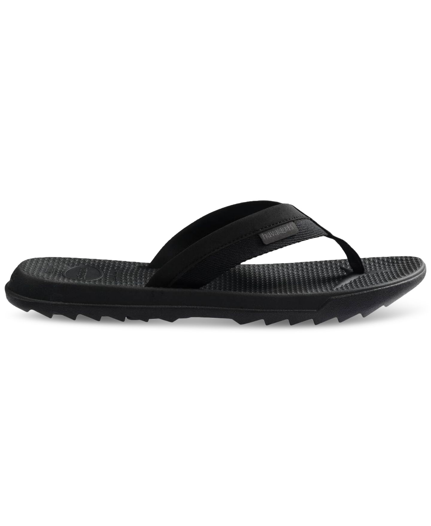 Мужские сандалии Havaianas Track Plus Flip-Flops, цвет: Чёрный — фото 2
