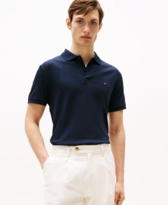Tommy Hilfiger - Men's Regular-Fit All-Cotton Polo Shirt