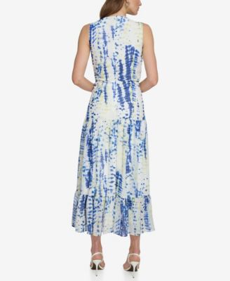 Women's Tie-Dyed Midi Dress