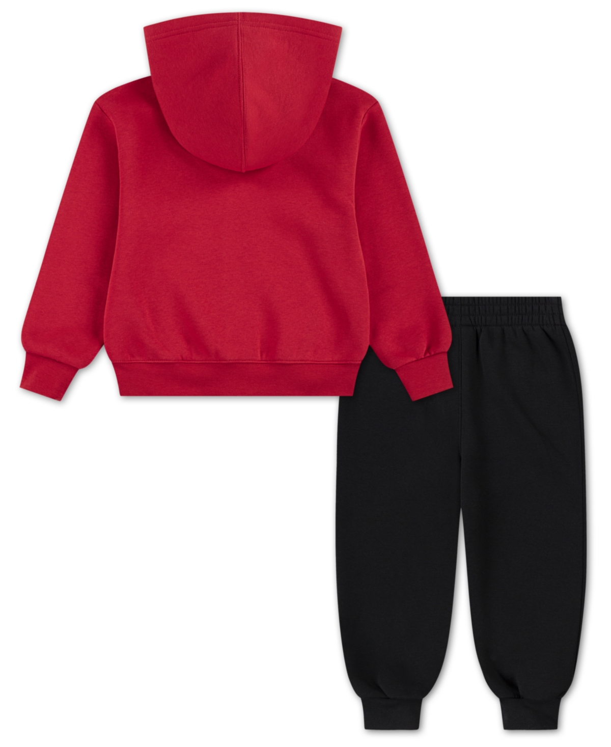 Jordan Toddler Boys 2-piece Brooklyn Fleece Full-zip Hoodie And Pants Set In Red