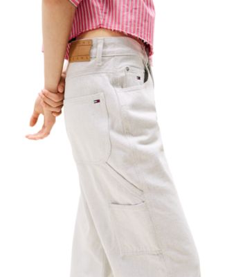 Women's Mia Mid-Rise Relaxed Straight-Leg Carpenter Jeans