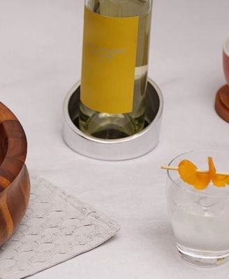 Tilt Wine Coaster, 4.5" x 2.5"