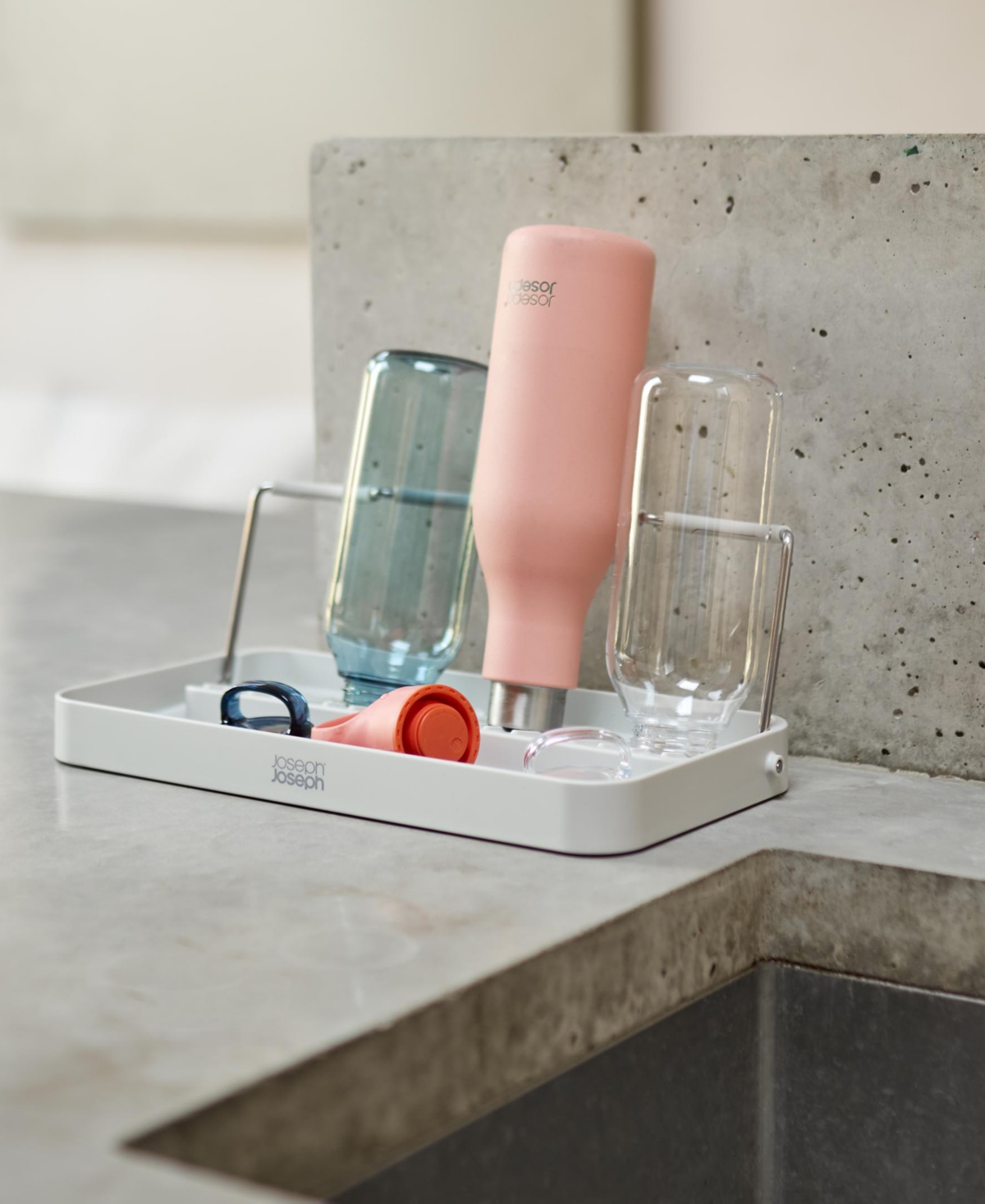 Joseph Joseph DrySmart Folding Water Bottle Drying Rack