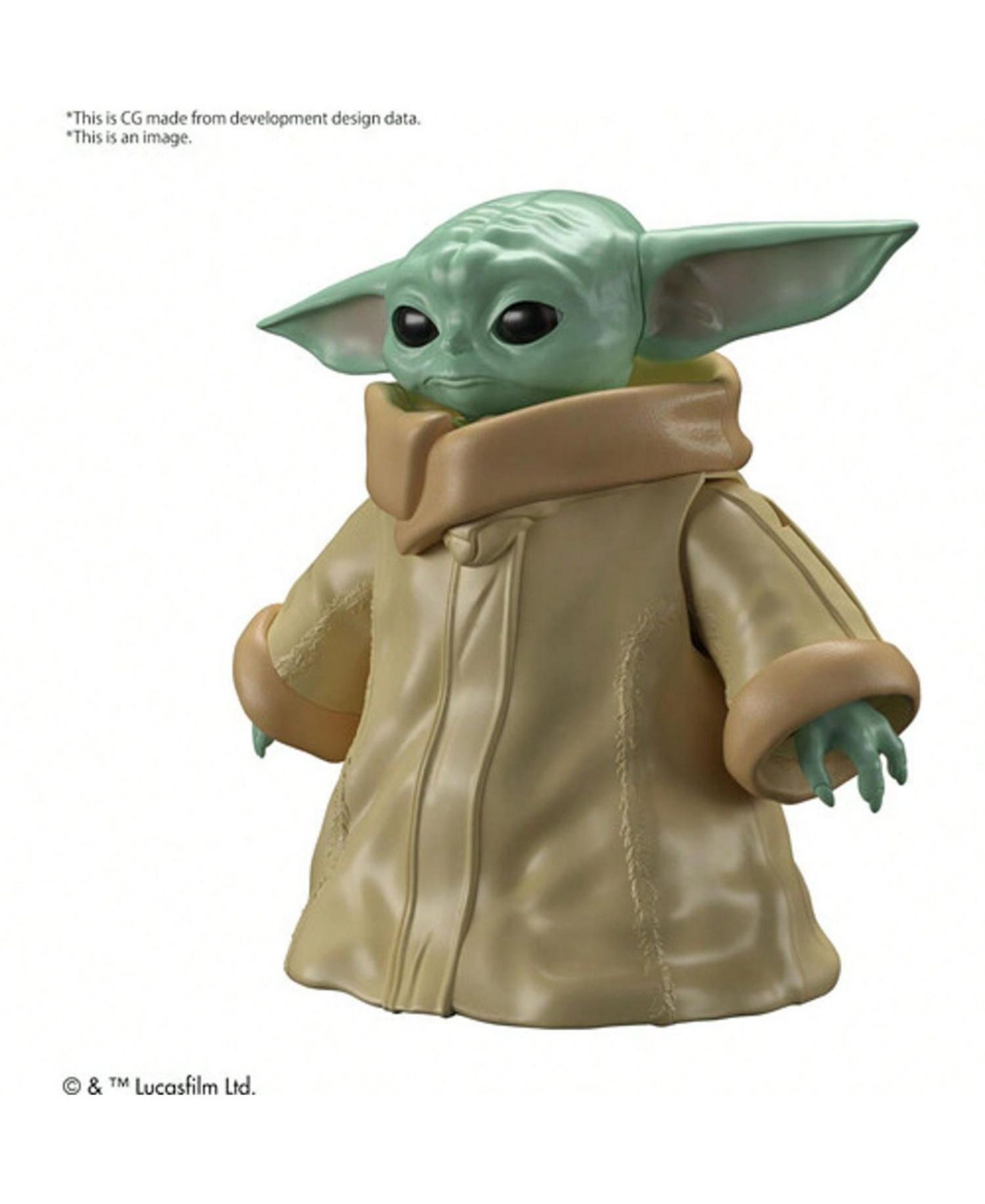 Фигурки Bandai Hobby - Star Wars - 1/4 Grogu — фото 1