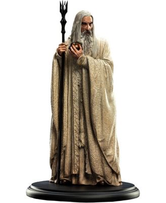 Polystone - The Lord of The Rings Trilogy - Saruman the White Statue