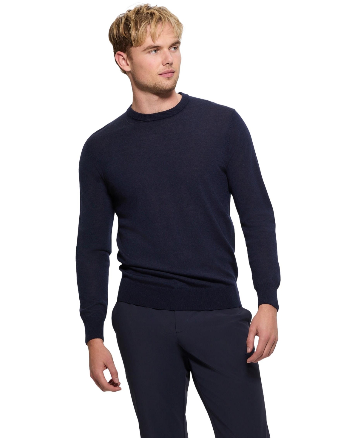 Men's Fred Pullover Sweater - Smart blue