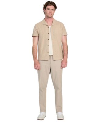 Men's Wesley Crochet Resort Shirt