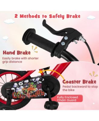 12 Inch Kids Bike for 3-8 Years Old Sport Bicycle with Adjustable Handlebar and Saddle