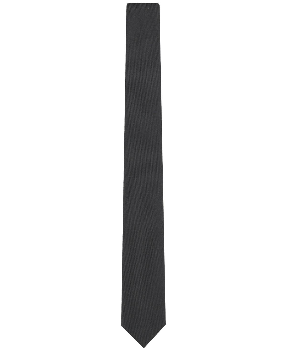 Calvin Klein Men's Classic Textured Tie In Black