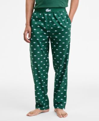Men's Woven Logo Pajama Pants