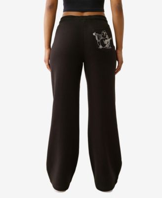 Women's Lurex Buddha Straight Leg Pants