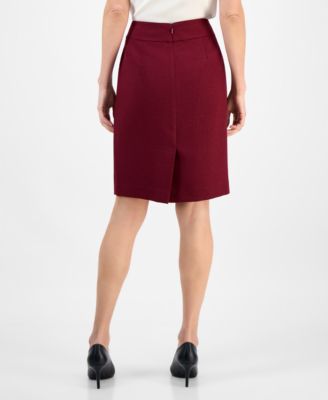 Women's Pencil Skirt Suit Set, Regular & Petite